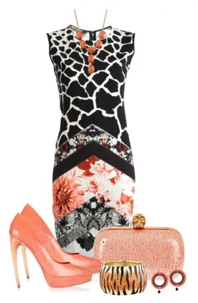 Din ceea ce sa poarte rochii cu imprimeu floral, rochii de moda