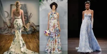 Din ceea ce sa poarte rochii cu imprimeu floral, rochii de moda