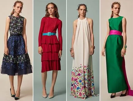 Din ceea ce sa poarte rochii cu imprimeu floral, rochii de moda