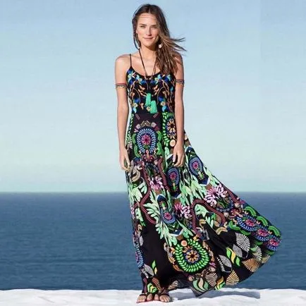 Din ceea ce sa poarte rochii cu imprimeu floral, rochii de moda