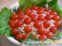 Cu fotografii, salata de carne, feluri de mâncare de tomate, rețete cu fotografii 53 baza de prescriptie medicala