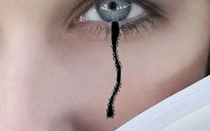 Lacrimi pe fata