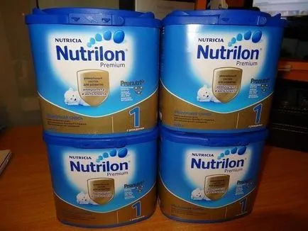 Un amestec de „Nutrilon 1 premium“ instrucțiuni, compoziția și recenzii