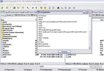 Compusul cu ftp-server, instrucțiuni pas cu pas pe internet cu exemple pentru incepatori