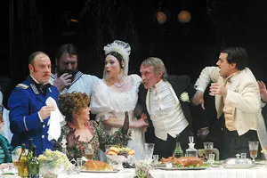 nunta de performanță, nunta, nunta! Filiala Teatrului Maly