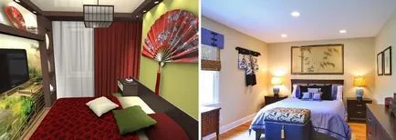 Dormitor în stil japonez, fotografie, design interior, cu propriile lor mâini, perdele de design, mic mobilier, (japoneză) Dormitor în stil japonez, fotografie, design de interior cu propriile lor mâini, perdele de design, mic mobilier,