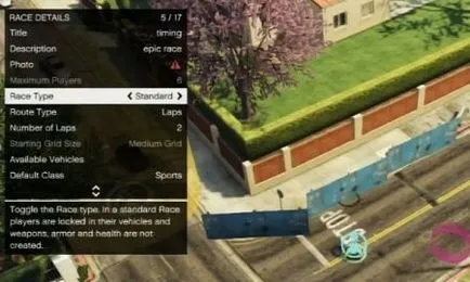 Crearea de trasee în gta on-line