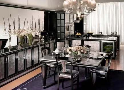 Design bucatarie stil modern fotografii interior, design-o zonă mică, decorare, proiecte, idei (bucatarie) Design bucatarie stil modern fotografii de interior, o mică zonă de design, decorațiuni interioare, proiecte, idei