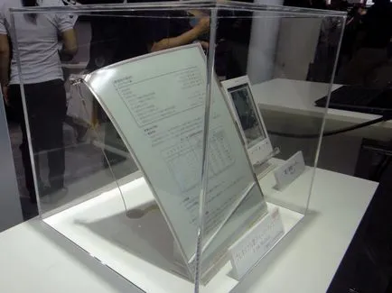 Sony a arătat cum să folosească un sistem flexibil de e-notebook-uri - high-tech și sofisticate (hârtie electronică) Sony a arătat cum să folosească un sistem flexibil de e-notebook-uri - high-tech și avansate