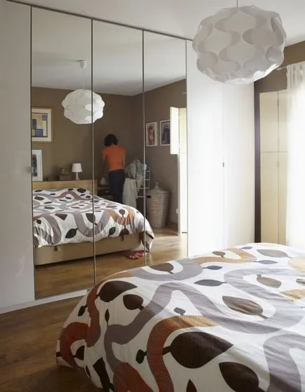 Designul modern al unui dormitor mic, 45 de fotografii