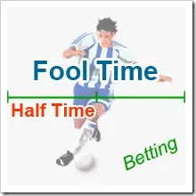 Bet jumătate din meci de fotbal în modul de a pune în mod corespunzător pe jumătate din meci