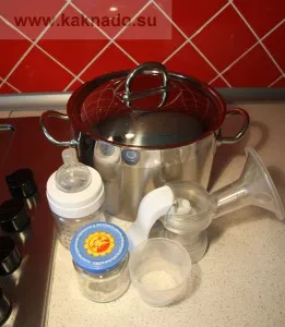 Sterilizarea pompa de san, pompa de san fierbere cum sa (cum steriliza corect pompa de san) Sterilizarea pompa de san, pompa de san de fierbere, dacă este necesar