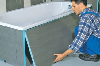Panouri de perete pentru repararea baie cu mâinile (reparații) Panouri de perete pentru repararea baie cu mâinile