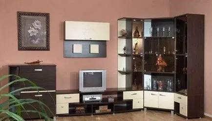 Mobila pentru camera de zi - primele 50 de fotografii, cele mai bune glisează moderne de perete