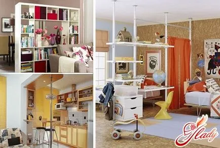 interior în stil interior de un dormitor, cameră de zi și alte camere