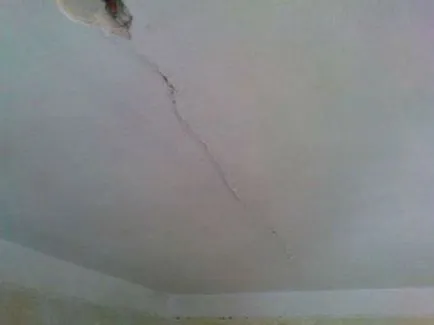 Metode cum să cimenteze fisurile din tavan foto, programe de instruire video