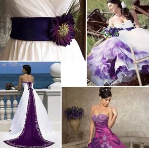 Nunta de culoare violet