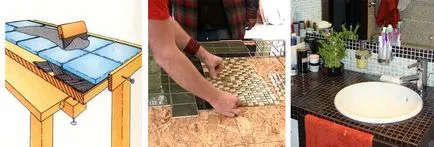 Blaturi din piatra artificiala cu propriile lor mâini pentru bucătărie și baie (artificiale) Blaturi din piatra artificiala, cu propriile lor mâini pentru bucătărie și baie