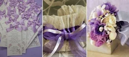 Nunta de culoare violet