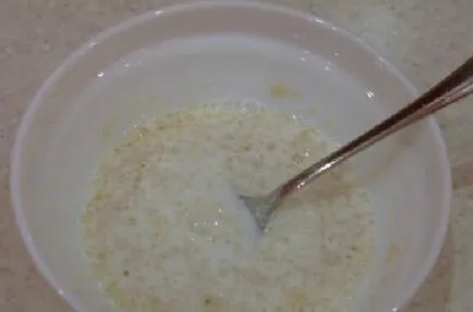 lapte Sufleu porumbel, alimente de casă,