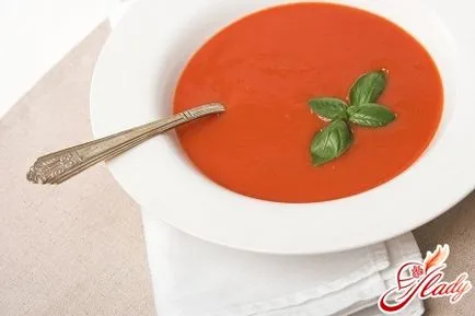 Supa de piure de tomate