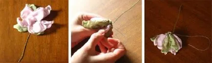 Buchete de nuntă de pânză cu mâinile - clasa de master, foto și video
