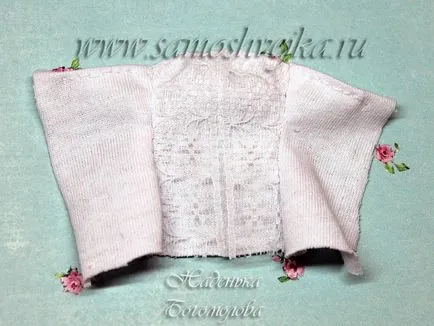 Rochie de mireasa pentru o păpușă cu propriile sale mâini (nunta) Rochie de mireasa pentru o păpușă cu propriile sale mâini