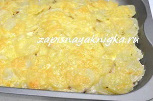 Porc cu cartofi în cuptor (cartof) Carne de porc cu cartofi în cuptor