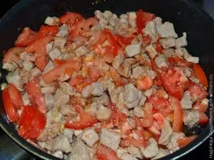 tocană de porc cu ardei