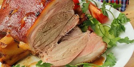 Porc knuckle în cuptor - pas cu pas rețete cu fotografii (coadă în cuptor) Carne de porc ciolan în cuptor - pas cu pas rețete cu fotografii