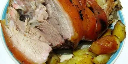Carne de porc ciolan în cuptor - pas cu pas rețete cu fotografii (ciolan) Carne de porc ciolan în cuptor - pas cu pas rețete cu fotografii