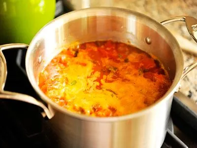 Piure de tomate supa de gătit rețete italiene (tomate fierbinte reteta supa de piure) Piure de tomate supa de gătit rețete italiene