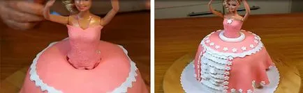 Tort „papusa“ masticului sau loțiuni, Barbie, Winx, hi monstru, zână (păpușă) Tort „papusa“ masticului sau crema Barbie, Winx, Monster High, zână