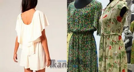Fabric structura crep de Chine și în special crep - țesut