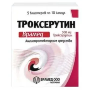 Troxerutin, capsule de instruire, preț, recenzii, analogi