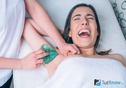 Îndepărtarea părului sub subsuoară