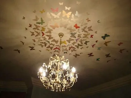 stencil fluturi