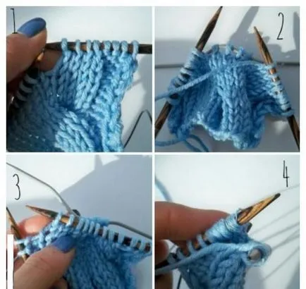 Învață să pălărie fantezie tricot cu pompom