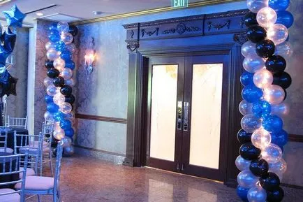 Decorarea sălii la absolvire