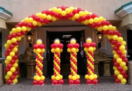 Decorarea sălii la absolvire