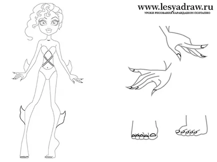 Lecția de desen monstru înalt remiză Blue Lagoon (draw) Lecția de desen monstru de mare remiză lagună albastru