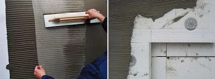 caramida izolație pentru pereți și casa din lemn exterior