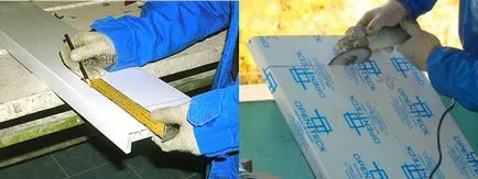 Instalarea glafuri din PVC cu mâinile lor 1 (ghid de instalare pervaz) Instalarea glafuri din PVC cu mâinile lor 1