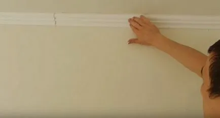 Instalarea plafon muluri mâini fotografie, instrucțiuni său film