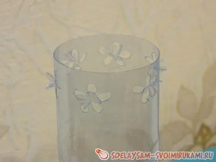 Vaze din sticla de plastic, o clasă de master, cu propriile lor mâini (din plastic) Vaze din sticla de plastic, o clasă de master, cu propriile lor mâini