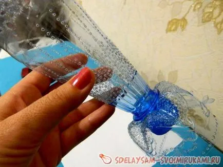 Vaze din sticla de plastic, o clasă de master, cu propriile lor mâini (master-class) Vaze din sticla de plastic, o clasă de master, cu propriile lor mâini