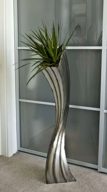 Vaze decorative de mare cu mâinile lor (50 poze)