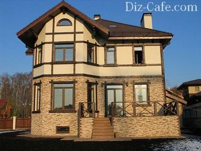 Tipuri de materiale pentru finisaje fațada unei case private decât decora fațada