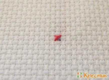Tipuri de cusături cruce, pe jumătate cruce, divizionare cruce, înapoi în broderie
