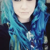 Păr albastru precum și ce să picteze, cum să flush opțiunile de nuanța și de colorare (fotografii și video)